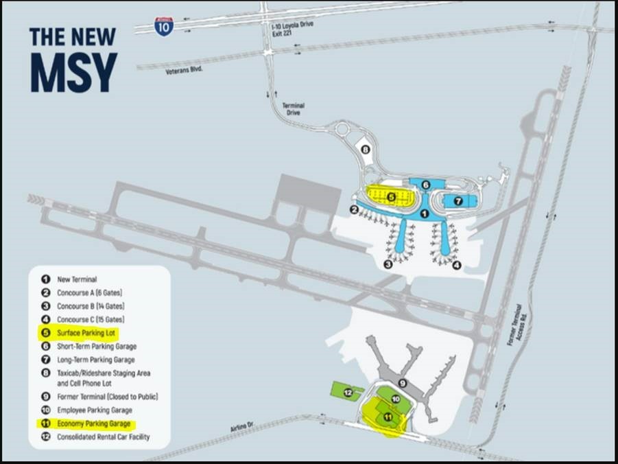 Us Park New Orleans Airport www.lsuhsc.edu